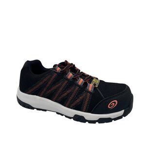 Nautilus Accelerator Women's US 6B Work Shoes Black Red Composite Safety Toe